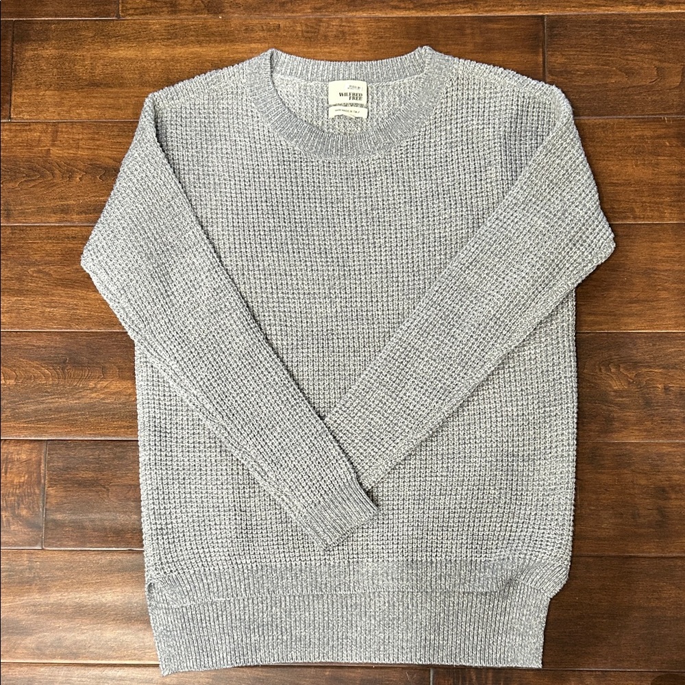 Wilfred Light Gray Crewneck Sweater